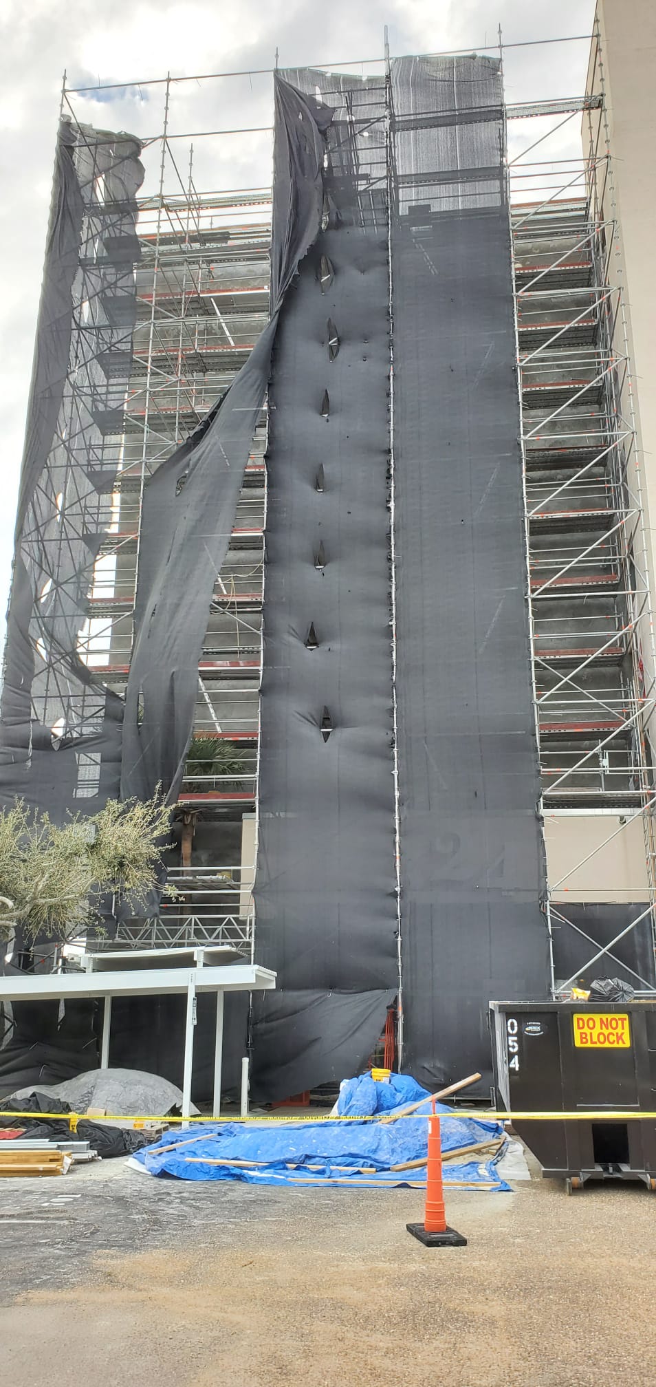 Commercial stucco project