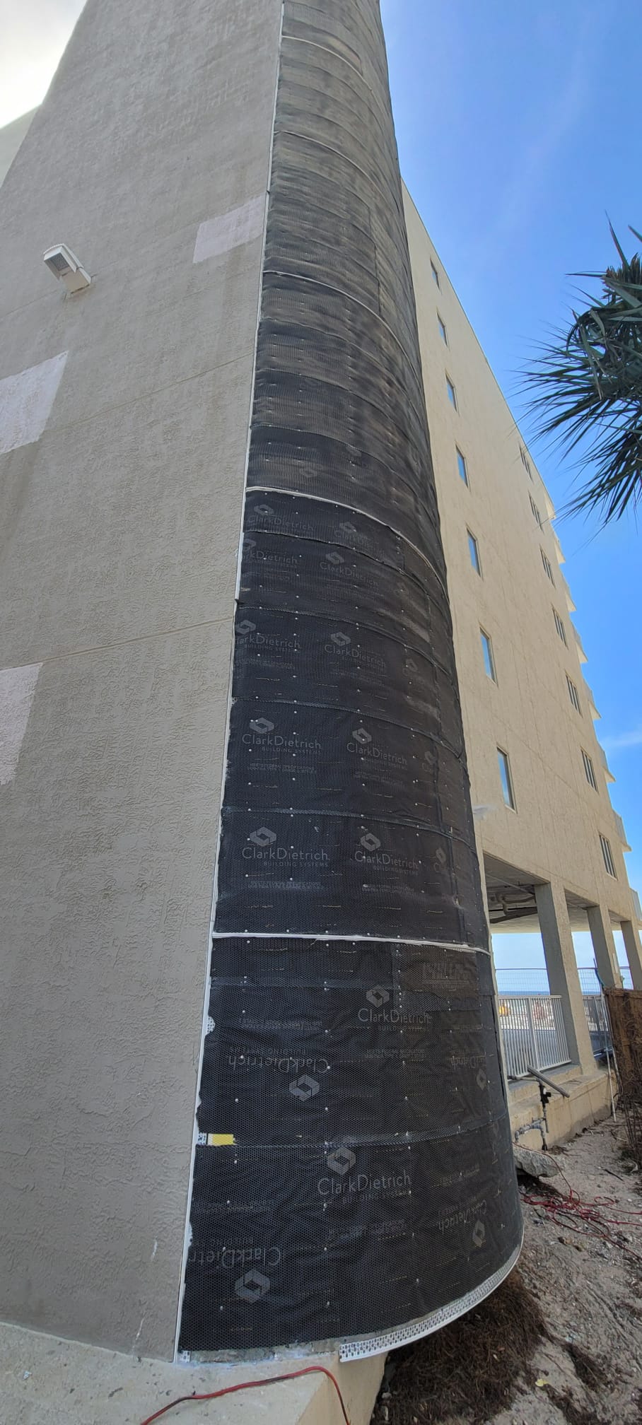 Commercial stucco project