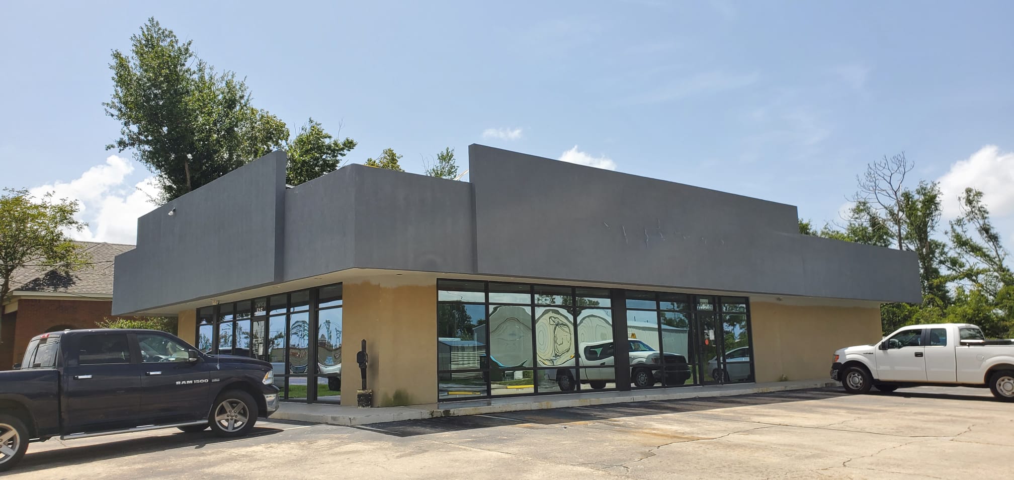 Commercial stucco project