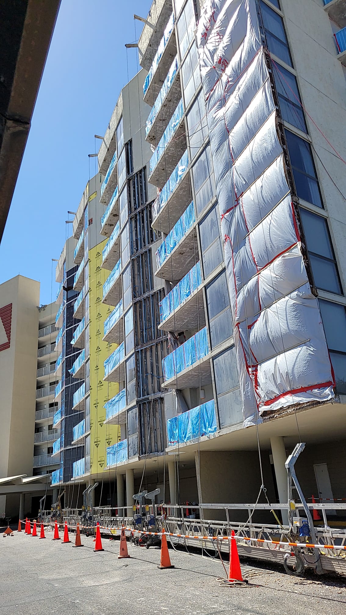 Commercial stucco project