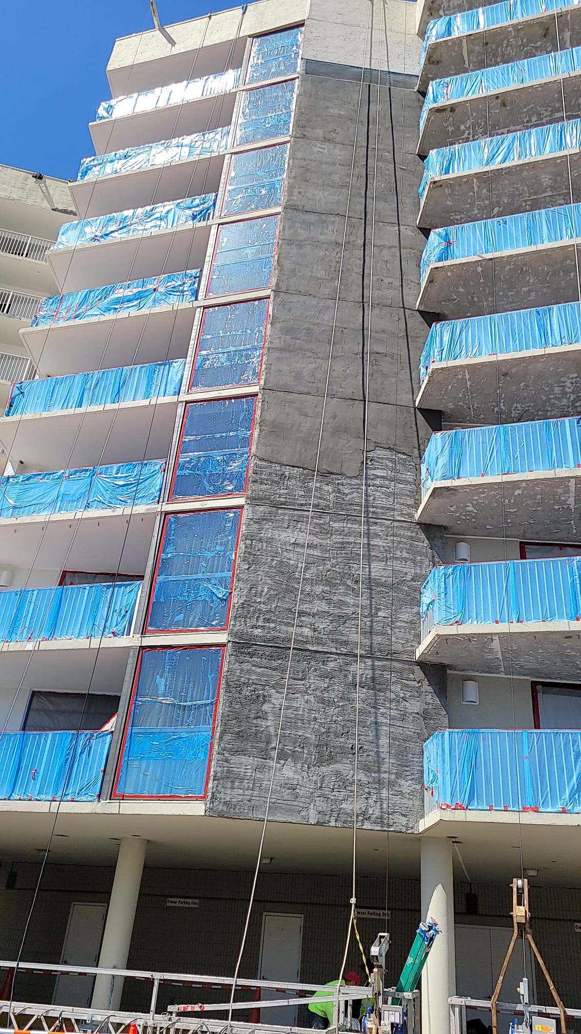 Commercial stucco project