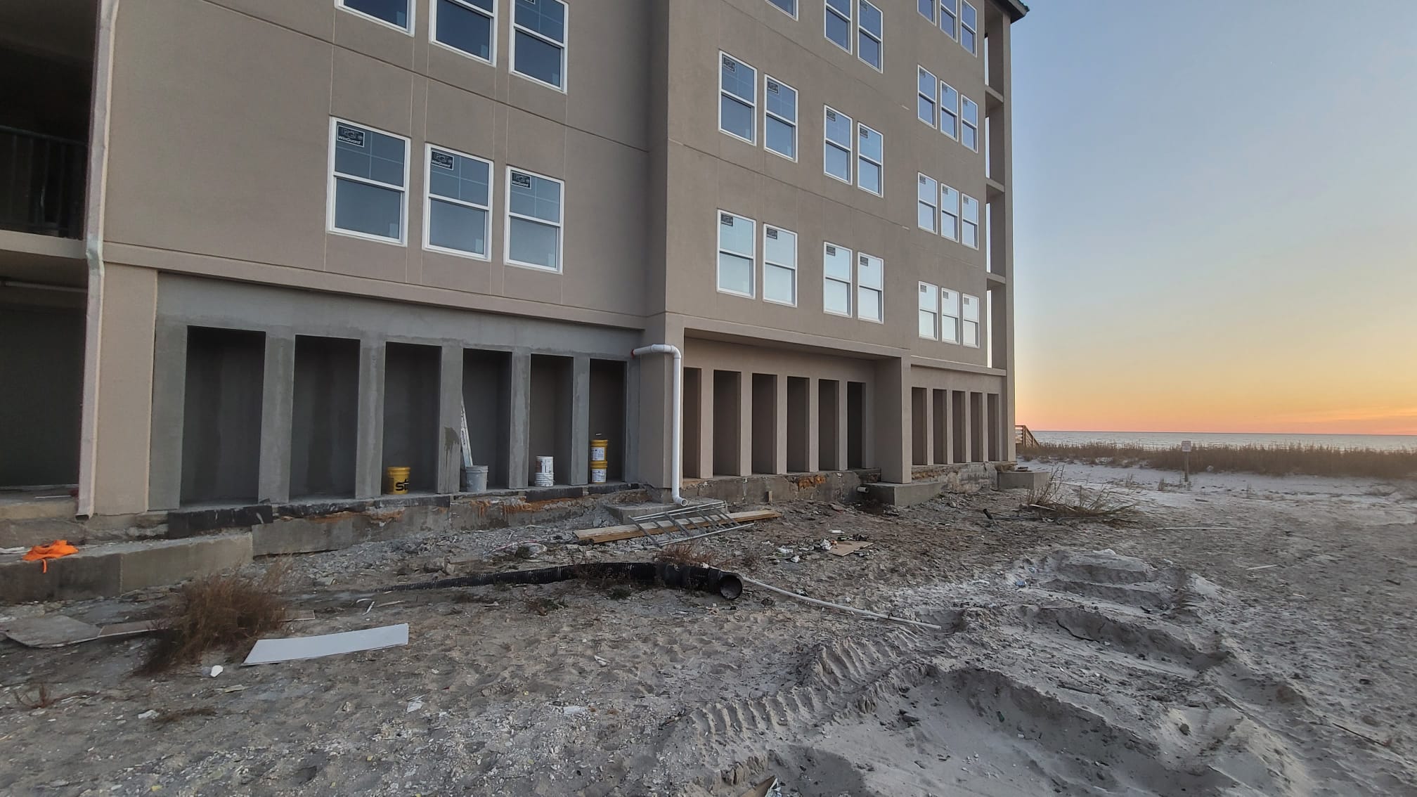 Commercial stucco project