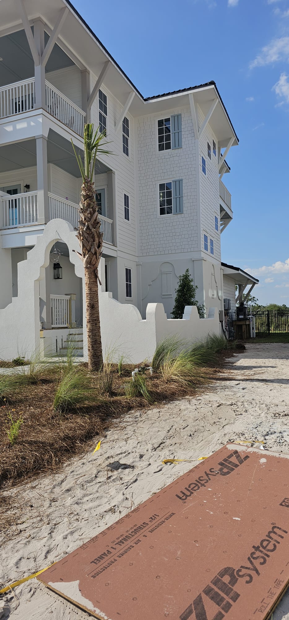 Residential building frame